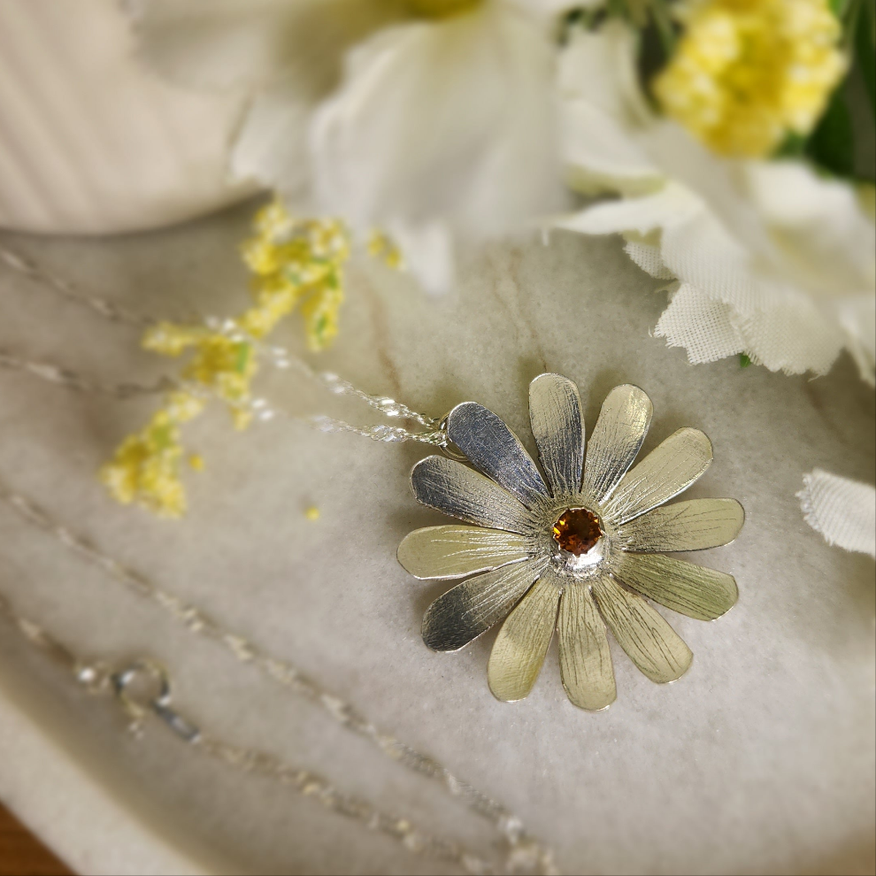 Large Flower Pendant