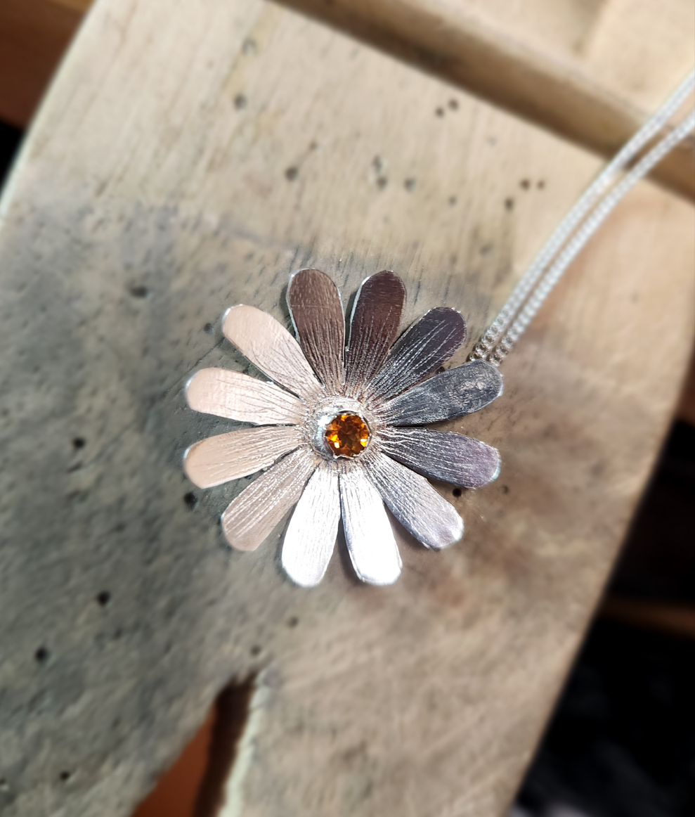 Large Flower Pendant