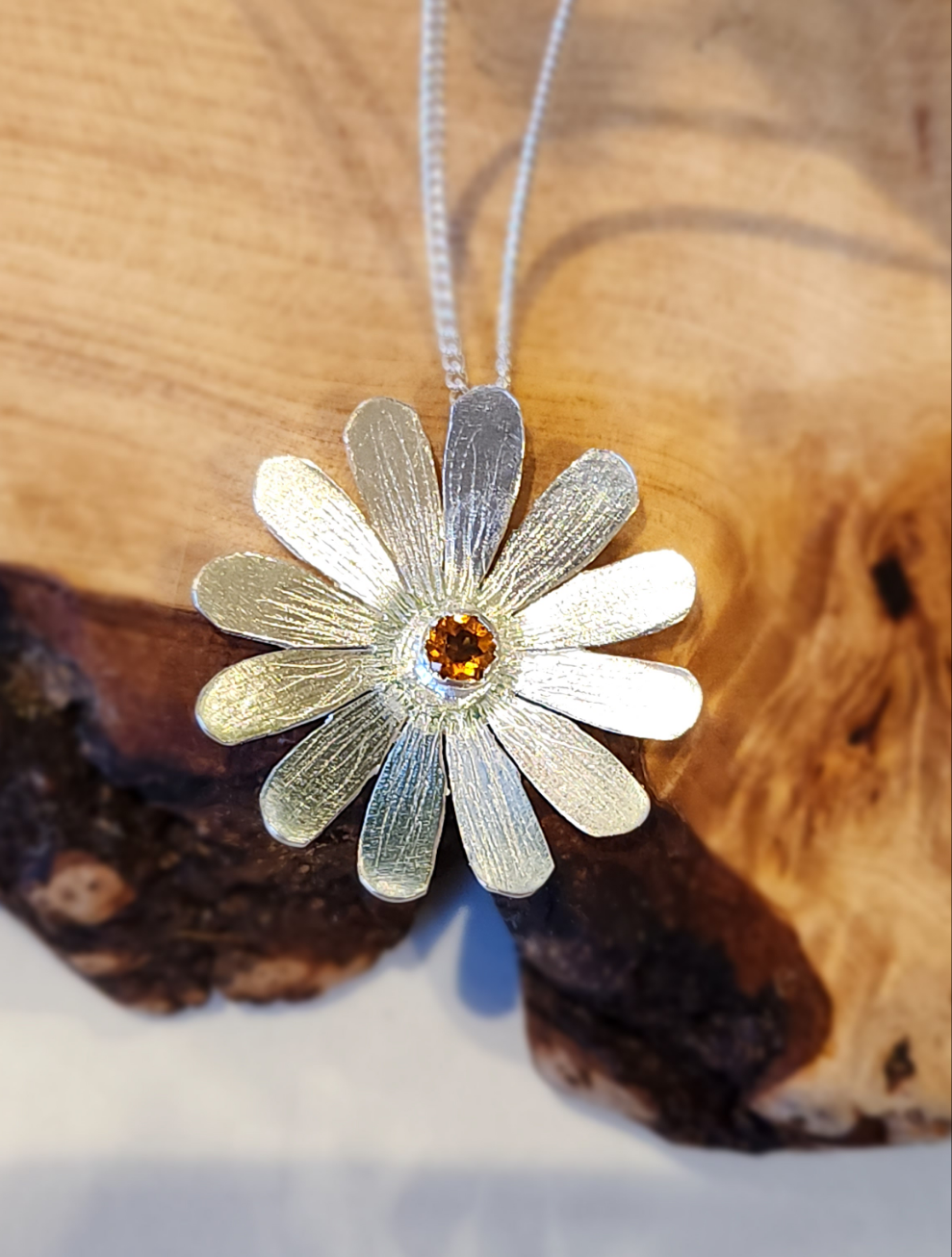 Large Flower Pendant