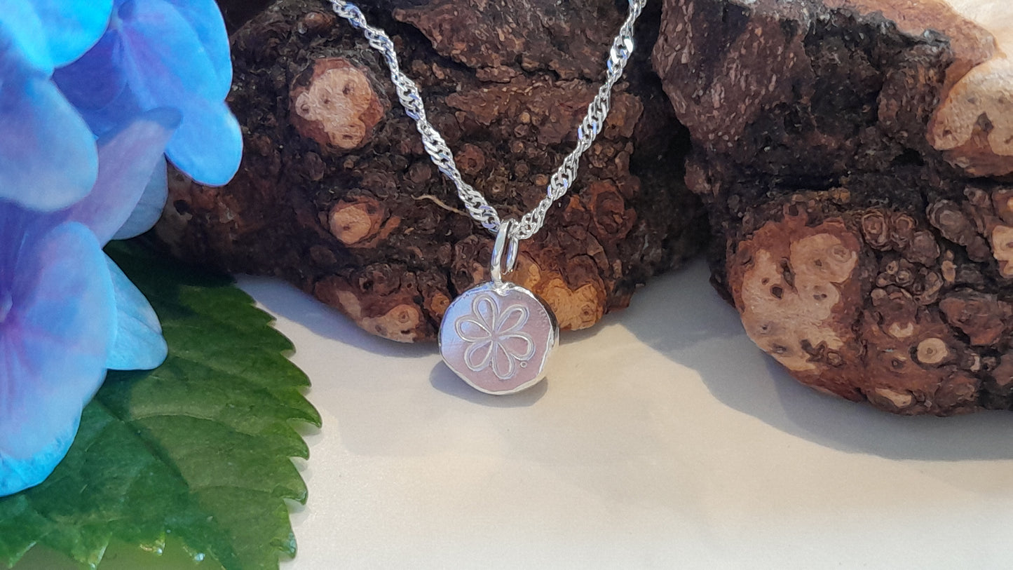 Flower Charm Pendant