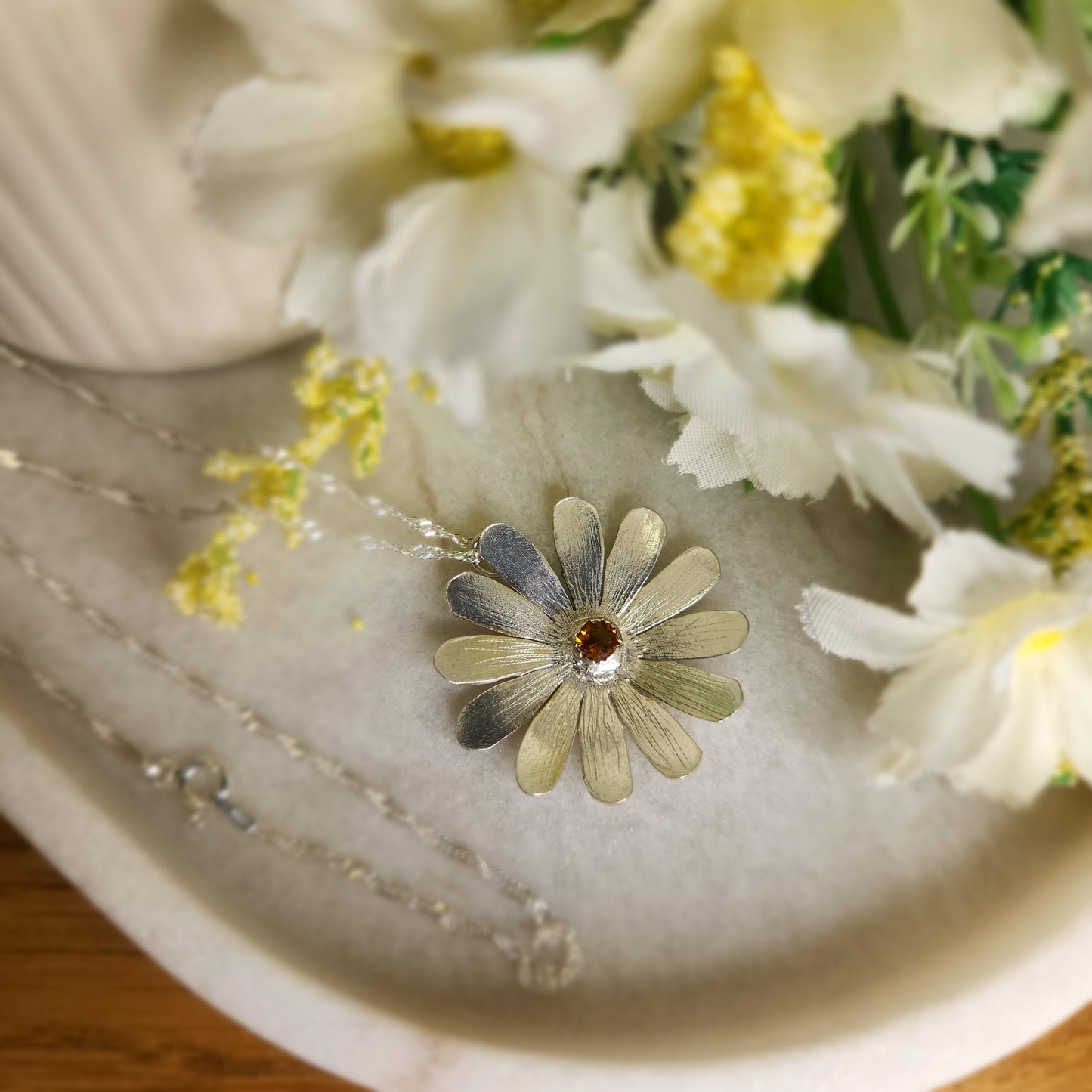 Large Flower Pendant