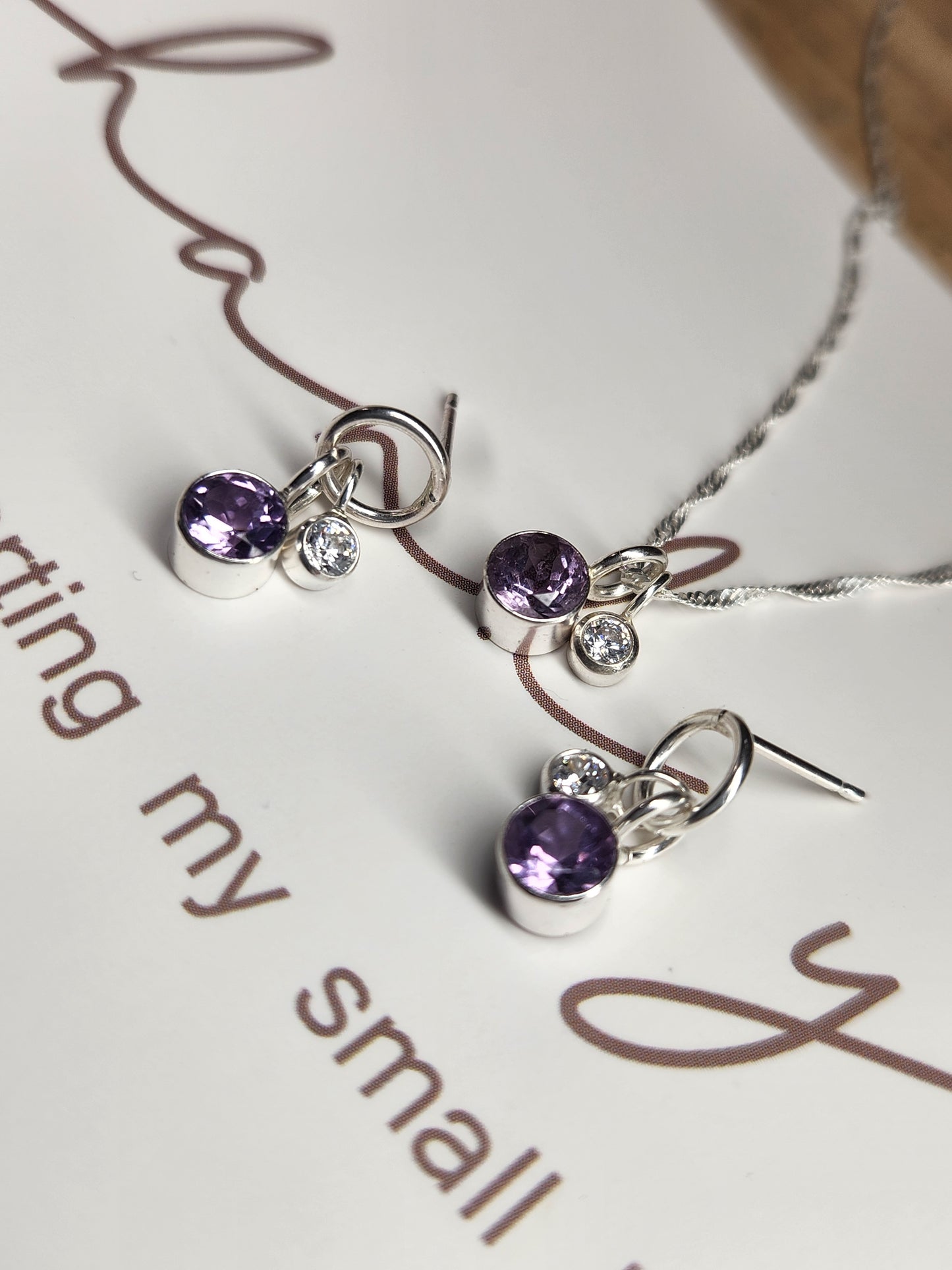 Birthstone Charm set