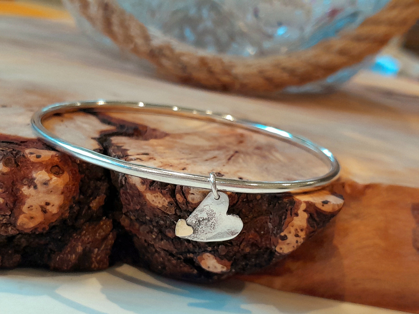 From the bottom of my heart Bangle
