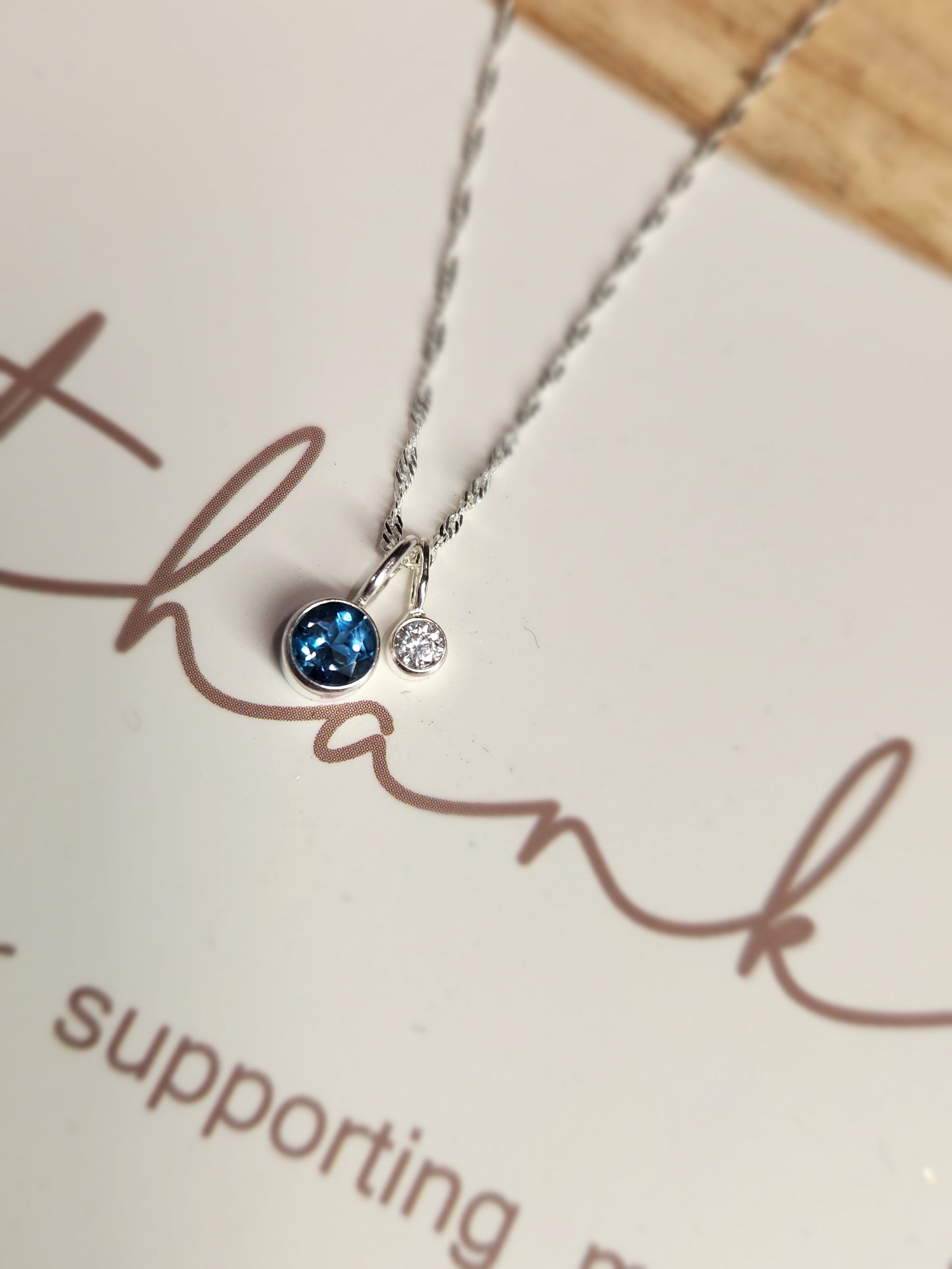 Birtstone Charm Pendant