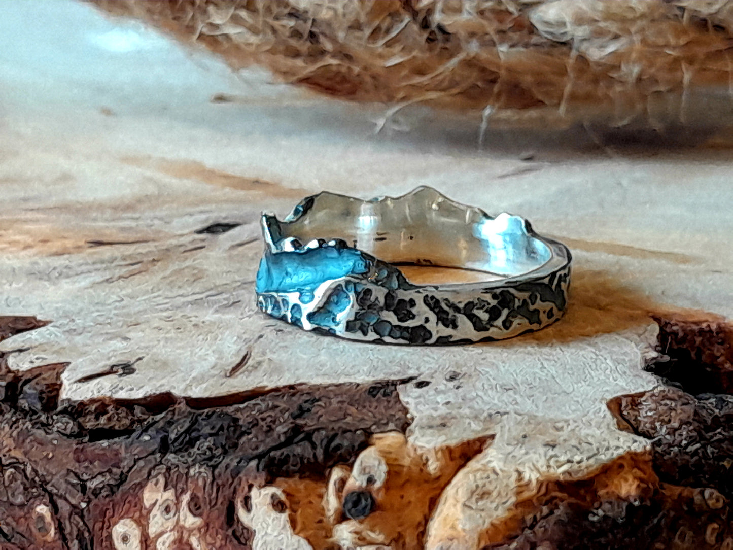 Catbells Ring Oxidised