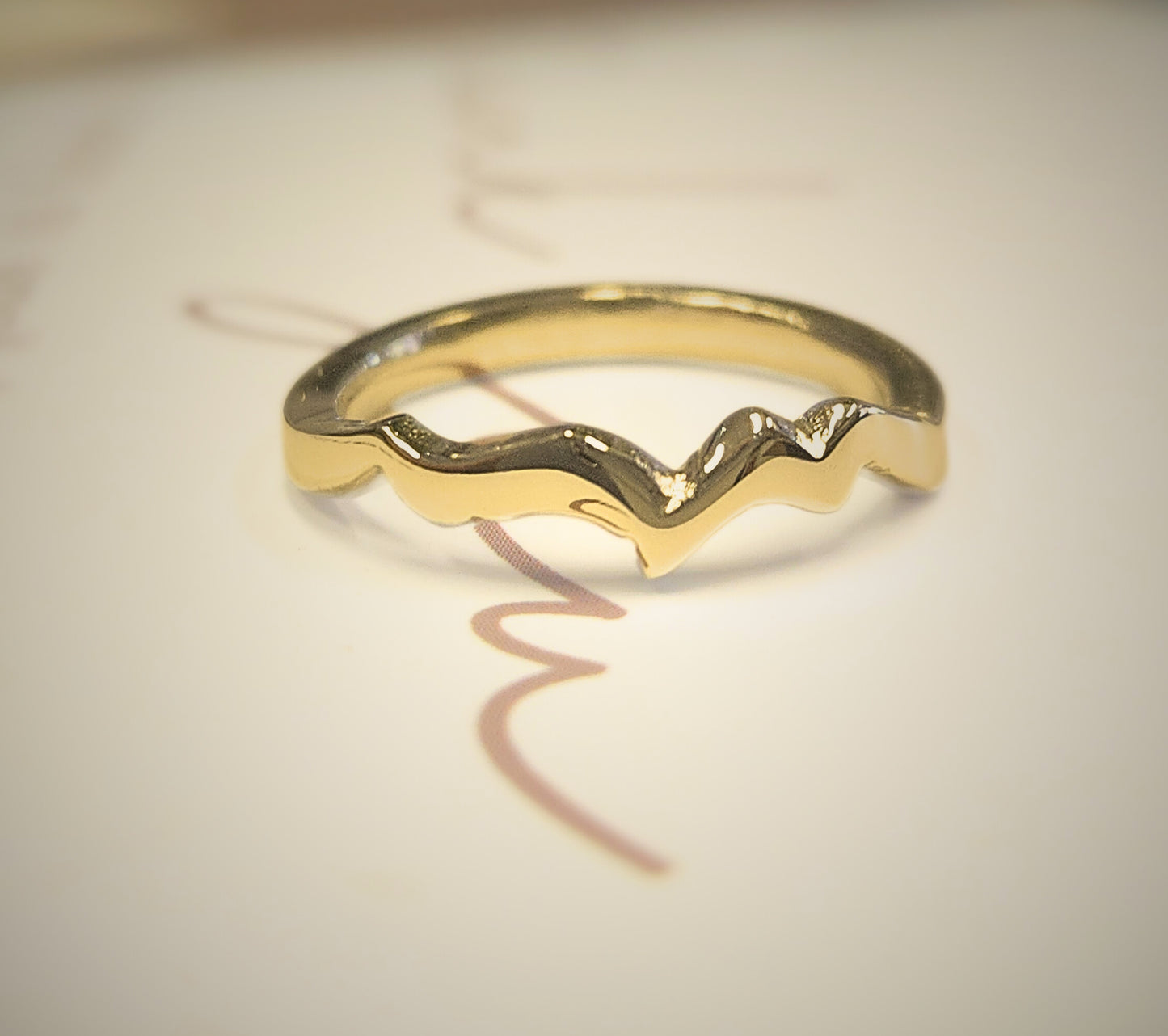 Yellow Gold Skiddaw Ring