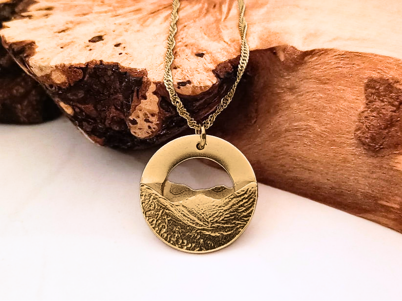 Great Gable Gold Pendant