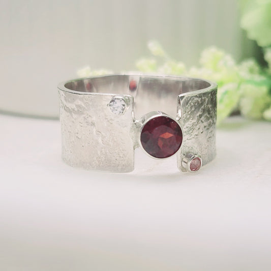Textured Statement Ring