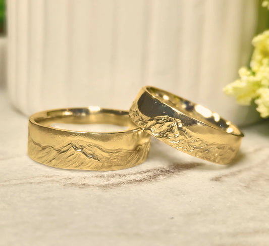 Gold Catbells Ring